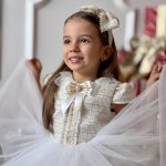 Детска рокля White Christmas