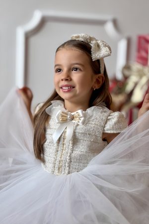 Детска рокля White Christmas
