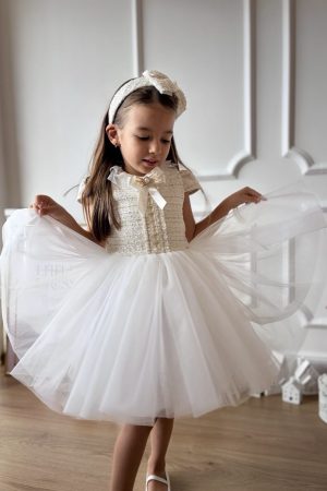 Детска рокля White Christmas